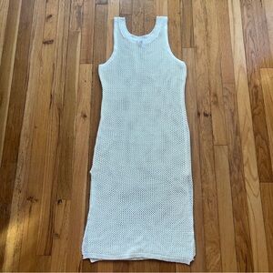 Lulus NWOT cream crochet dress